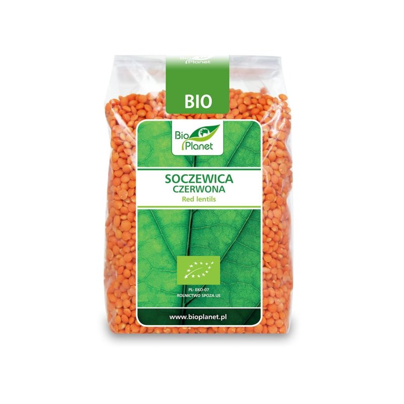 Bio Planet Soczewica czerwona bio 400g