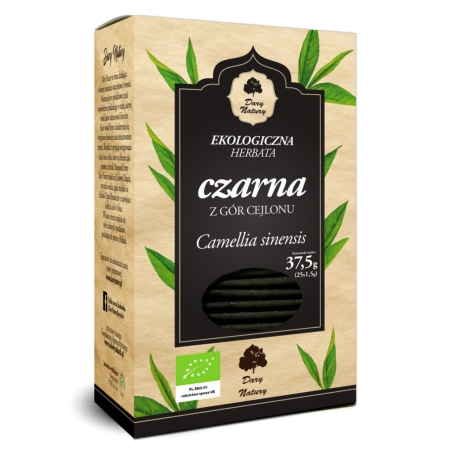 Dary Natury Herbata czarna cejlońska fix bio 25sasz.