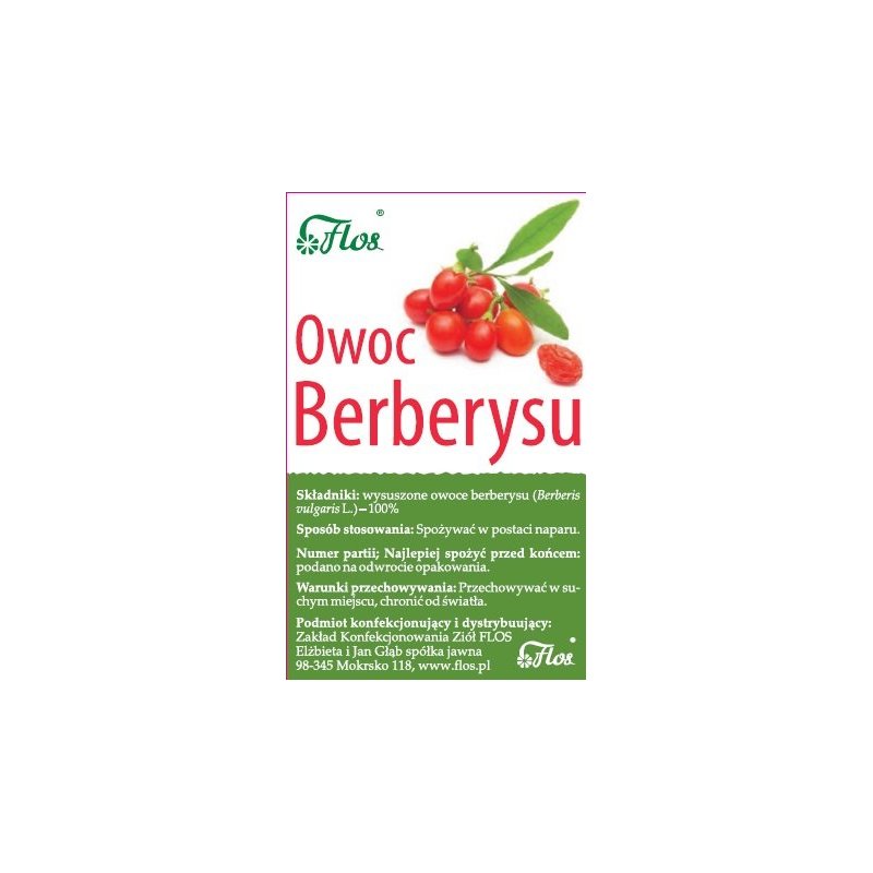 Flos Berberys owoc 50g