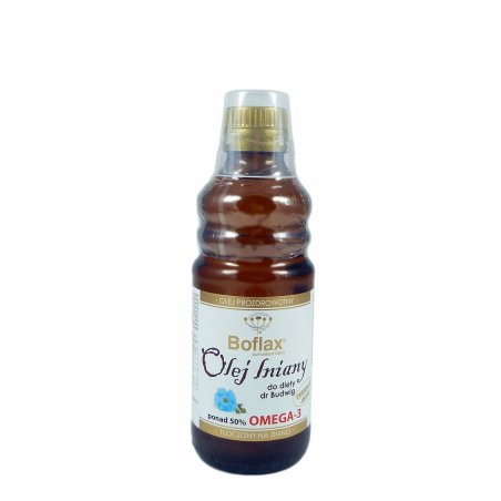 Olej Lniany (do diety dr Budwig) 250ml Boflax