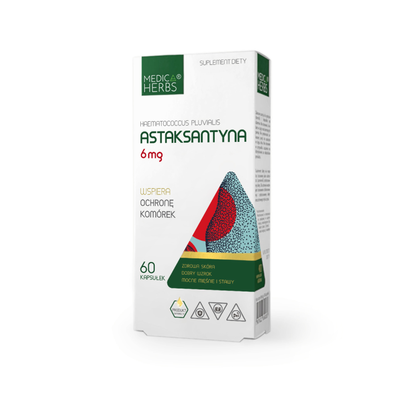 Medica Herbs Astaksantyna 6mg 60kaps.
