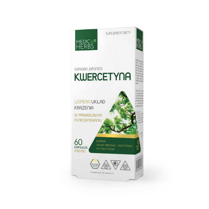 Medica Herbs Kwercetyna 418mg 60kaps.